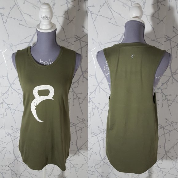 ZYIA Tops - ZYIA Olive Green Tank Top